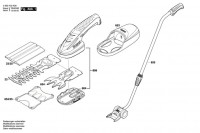 Bosch 3 600 H33 A00 ISIO Cordless Grass Shear Spare Parts